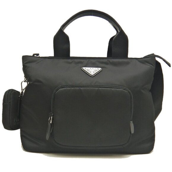 PRADA Handbags - PRADA 1BG354 Padded Nylon Tote Bag, Women's, 253555